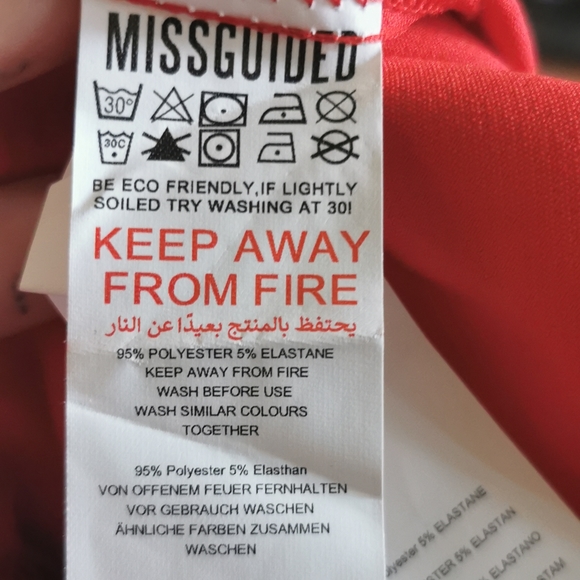 NWT MISSGUIDED tailored straight leg trousers - Picture 5 of 10